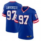 Dexter Lawrence II New York Giants Classic Game Player Jersey - Royal