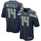 DK Metcalf Seattle Seahawks Game Player Jersey - College Navy