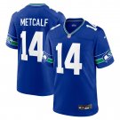 DK Metcalf Seattle Seahawks Throwback Player Game Jersey - Royal