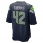 Drake Thomas Seattle Seahawks Team Game Jersey - College Navy