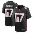 Drew Dalman Atlanta Falcons Game Jersey - Black