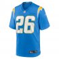 Duke Shelley Los Angeles Chargers Team Game Jersey - Powder Blue