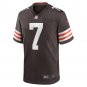 Dustin Hopkins Cleveland Browns Team Game Jersey - Brown