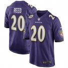 Ed Reed Baltimore Ravens Game Retired Player Jersey - Purple