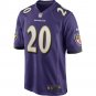 Ed Reed Baltimore Ravens Game Retired Player Jersey - Purple