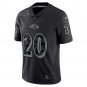 Ed Reed Baltimore Ravens Retired Player RFLCTV Limited Jersey - Black
