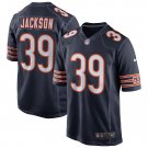 Eddie Jackson Chicago Bears Home Game Jersey - Navy