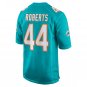 Elandon Roberts Miami Dolphins Game Jersey - Aqua