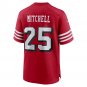 Elijah Mitchell San Francisco 49ers Alternate Team Game Jersey - Scarlet