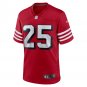 Elijah Mitchell San Francisco 49ers Alternate Team Game Jersey - Scarlet