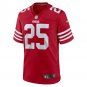 Elijah Mitchell San Francisco 49ers Team Player Game Jersey - Scarlet