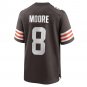 Elijah Moore Cleveland Browns Game Jersey - Brown