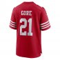 Frank Gore San Francisco 49ers Retired Player Game Jersey - Scarlet