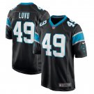 Frankie Luvu Carolina Panthers Game Jersey - Black
