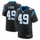 Frankie Luvu Carolina Panthers Team Game Jersey - Black