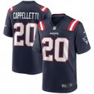 Gino Cappelletti New England Patriots Game Retired Player Jersey - Navy