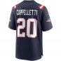 Gino Cappelletti New England Patriots Game Retired Player Jersey - Navy