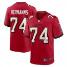 Grant Hermanns Tampa Bay Buccaneers Home Game Player Jersey - Red