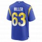Grant Miller Los Angeles Rams Game Jersey - Royal