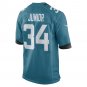Gregory Junior Jacksonville Jaguars Team Game Player Jersey - Teal