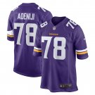 Hakeem Adeniji Minnesota Vikings Team Game Jersey - Purple