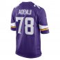 Hakeem Adeniji Minnesota Vikings Team Game Jersey - Purple