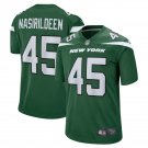 Hamsah Nasirildeen New York Jets Game Jersey - Gotham Green
