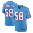 Harold Landry Tennessee Titans Oilers Throwback Player Game Jersey - Light Blue