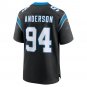 Henry Anderson Carolina Panthers Team Game Jersey - Black