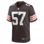 Isaiah McGuire Cleveland Browns Team Game Jersey - Brown