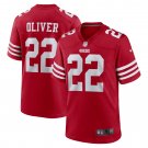 Isaiah Oliver San Francisco 49ers Game Player Jersey - Scarlet