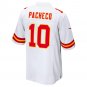 Isiah Pacheco Kansas City Chiefs Away Game Player Jersey - White