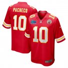 Isiah Pacheco Kansas City Chiefs Super Bowl LVII Patch Game Jersey - Red