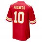 Isiah Pacheco Kansas City Chiefs Super Bowl LVII Patch Game Jersey - Red