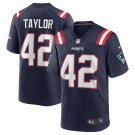 J.J. Taylor New England Patriots Team Game Jersey - Navy