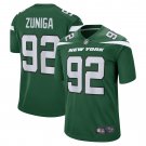Jabari Zuniga New York Jets Game Jersey - Gotham Green