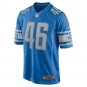 Jack Campbell Detroit Lions 2023 NFL Draft First Round Pick Game Jersey - Blue