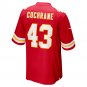 Jack Cochrane Kansas City Chiefs Game Player Jersey - Red
