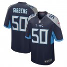 Jack Gibbens Tennessee Titans Home Game Player Jersey - Navy
