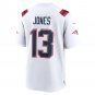 Jack Jones New England Patriots Game Player Jersey - White