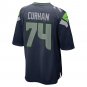 Jake Curhan Seattle Seahawks Game Jersey - College Navy