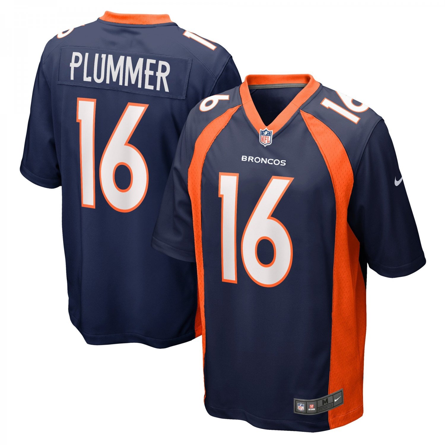 Jake Plummer Denver Broncos Retired Player Jersey - Navy
