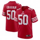 Jalen Graham San Francisco 49ers Team Game Jersey - Scarlet