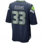Jamal Adams Seattle Seahawks Game Player Jersey - College Navy