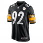 James Harrison Pittsburgh Steelers Retired Game Jersey - Black