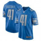 James Houston Detroit Lions Game Jersey - Blue