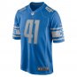 James Houston Detroit Lions Game Jersey - Blue