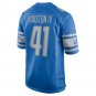 James Houston Detroit Lions Game Jersey - Blue