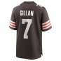 Jamie Gillan Cleveland Browns Game Jersey - Brown