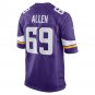 Jared Allen Minnesota Vikings Retired Player Game Jersey - Purple